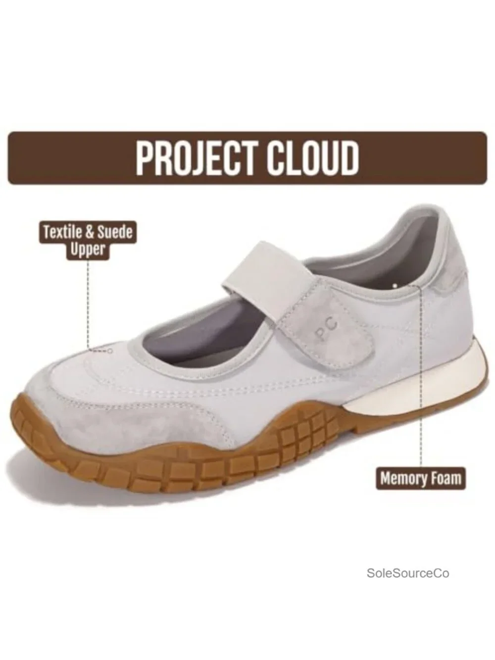 Womens Fashion Sneakers Memory Foam Non Slip Mesh Flats